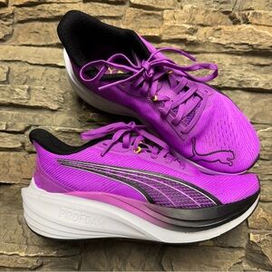 PUMA Darter Pro Womens Sneakers Shoes Size 5.5 Athletic Train Running Purple